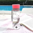 EQUA BPA-mentes műanyag kulacs - madár (600 ml)