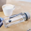 EQUA BPA-mentes műanyag kulacs - szürke (600 ml)