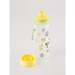 EQUA BPA-mentes műanyag kulacs - Alpha Zoo (600 ml)