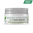 Dr. Organic Krémdezodor - bio aloe vera, uborka (50 ml)