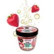 Organic Shop Pink Beaching! Ragyogást adó testradír eperpezsgővel (300 ml)