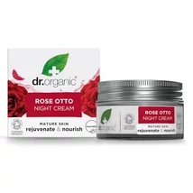Dr. Organic Bio damaszkuszi rózsa éjszakai arcápoló