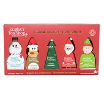 English Tea Shop 10 karácsonyi mesefigura függők bio tea (12 g)