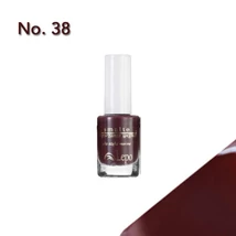Lepo Körömerősítő körömlakk barna algával No.38 mélybordó (8 ml)