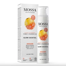Mossa Glow Cocktail Bőrmegújító éjszakai krém C-vitaminnal (50 ml)
