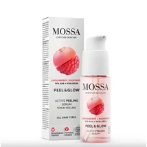 MOSSA Peel &amp;amp; Glow 10% AHA és hialuronsav hámlasztó szérum (30 ml)