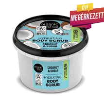 Organic Shop Hidratáló testradír - kókusz, cukor (250 ml)