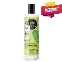 Organic Shop Regeneráló sampon - olíva, avokádó (280 ml)