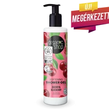 Organic Shop Softening tusfürdő - cseresznye, áfonya (280 ml)