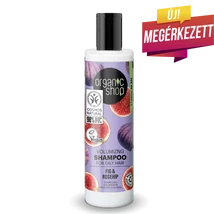 Organic Shop Volumennövelő sampon - füge, csipkebogyó (280 ml)