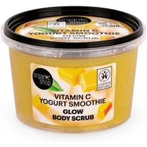 Organic Shop Jogurt Smoothie ragyogást adó testradír C-vitaminnal (250 ml)