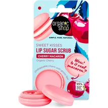 Organic Shop “Cseresznyés macaron” cukros ajakradír bio cseresznyével (10 ml)