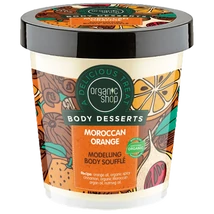 Organic Shop Marokkói narancs alakformáló testápoló szuflé (450 ml)