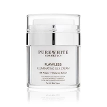Pure White Ragyogást Adó Arckrém selyemproteinnel, gyöngyházfénnyel (50 ml)