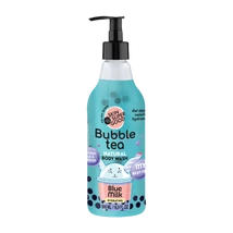 Skin Super Good Bubble Tee &amp;quot;Blue Milk&amp;quot; hidratáló tusfürdő kókusztejjel és maracujával (500 ml)