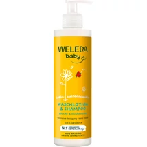 Weleda Calendula baba tusfürdő és sampon 400ml