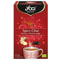 Yogi Spicy Chai Organic bio tea (16 db)