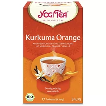 Yogi Bio tea - Kurkuma narancs (17 db)