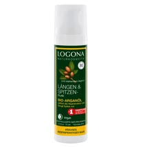  Logona Hővédő hidratáló spray bio Aloe verával (150 ml)Logona Hajvégápoló folyadék bio argánolajjal (75 ml)
