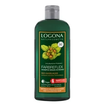 Logona színmegörző sampon - mogyoró, sötét barna hajra