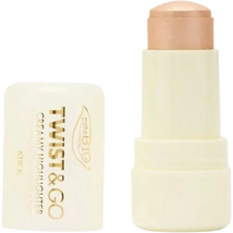 puroBIO Twist &amp;amp; Go Krémes highlighter stift - 01 gyöngyházfényű pezsgő (5 g)