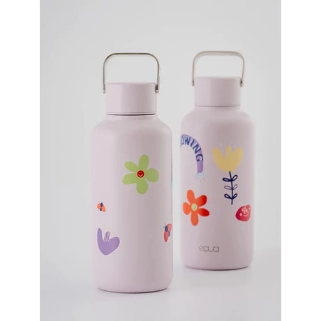 Equa Timeless acélkulacs - Flwr Pwr (600 ml)