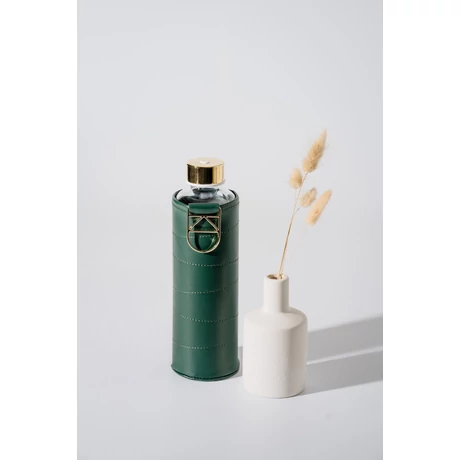 EQUA Mismatch üvegkulacs - Green forest (750 ml)