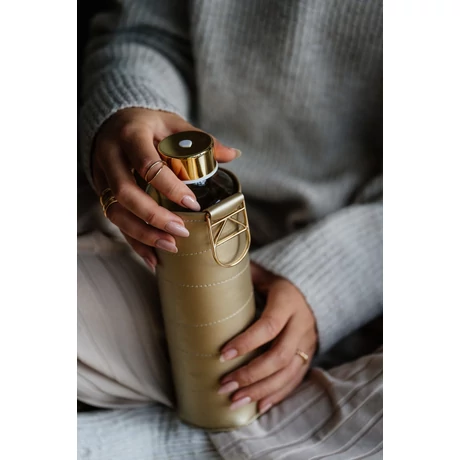 EQUA Mismatch üvegkulacs - Golden (750 ml)