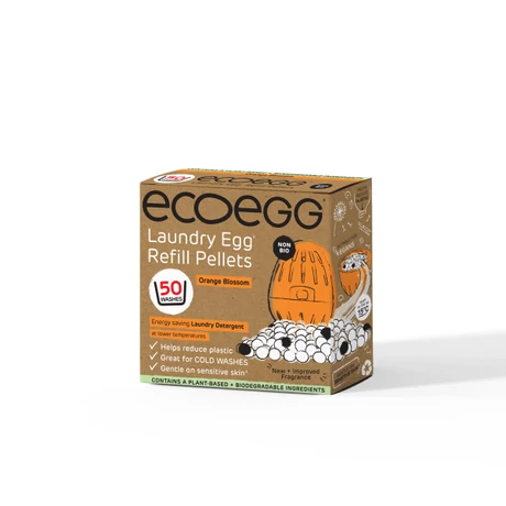 ECOegg Mosótojás utántöltő 50 mosásra - Narancsvirág (1 db)