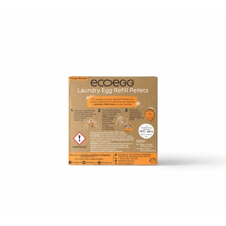 ECOegg Mosótojás utántöltő 50 mosásra - Narancsvirág (1 db)
