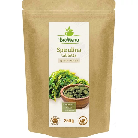 BioMenü Bio Spirulina tabletta (250 g)