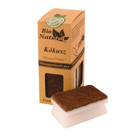 Eco Natural Mosogatószivacs formázott - kókusz (4 db)