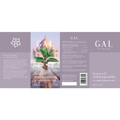 GAL Sensoril® Ashwagandha kapszula (60 db)