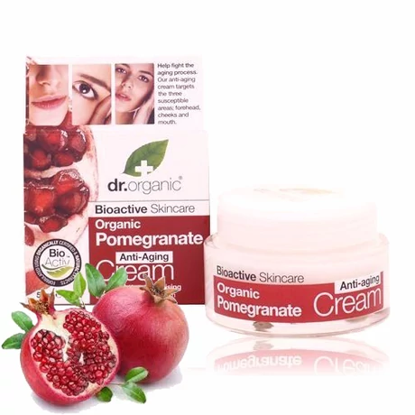 Dr. Organic Bio gránátalma öregedésgátló nappali krém