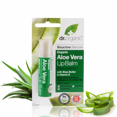 Dr. Organic Bio Aloe Vera ajakbalzsam