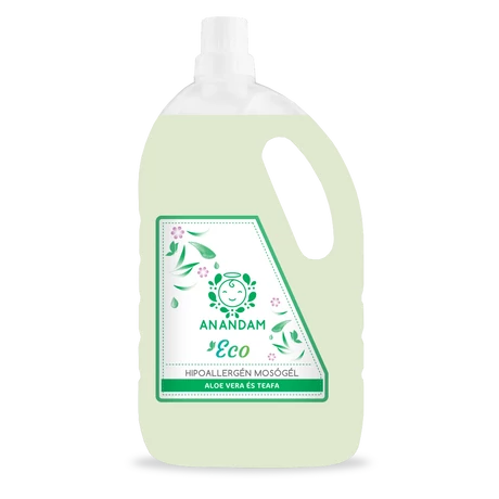 Anandam ECO hipoallergén mosógél - Aloe vera és teafa (3 l)