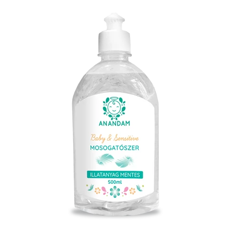 Anandam Baby allergénmentes mosogatószer 0+ (500 ml)