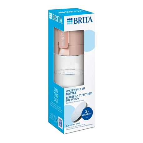 BRITA Vízszűrős palack Fill&Go Vital - barack (1 db)