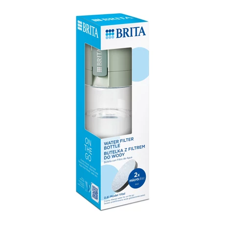 BRITA Vízszűrős palack Fill&Go Vital - világoszöld (1 db)