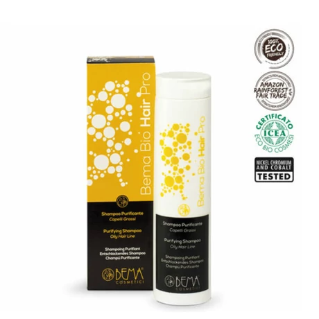 Bema Bio Pro Tisztító Sampon zsíros hajra (200 ml)