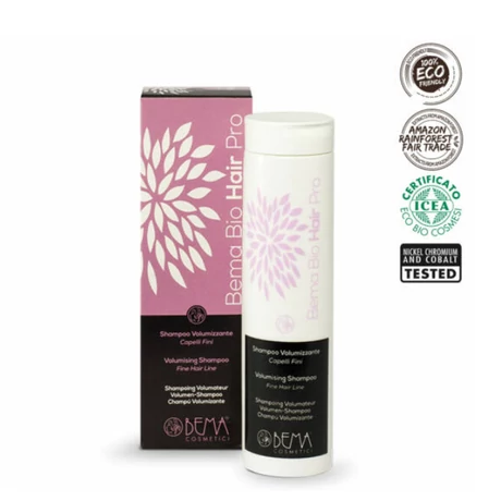 Bema Bio Pro Volumennövelő sampon vékony szálú hajra (200 ml)