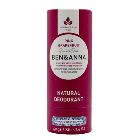 BEN &amp; ANNA Natúr deo stift - Pink grapefruit (40 g)