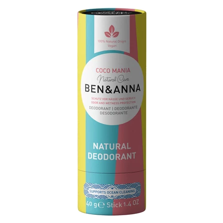 BEN &amp; ANNA Natúr deo stift - Coco mania (40 g)