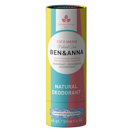 BEN &amp; ANNA Natúr deo stift - Coco mania (40 g)