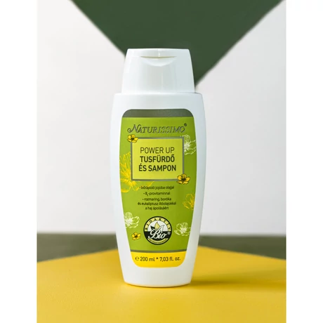 Biola Naturissimo Power Up tusfürdő és sampon (200 ml)