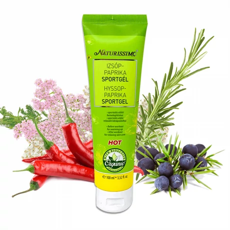 Biola izsóp-paprika  sport gél