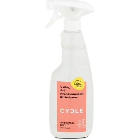 CYCLE fürdőszobai-tisztító szórófejes - citrus (500 ml)