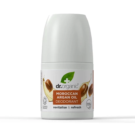 Dr. Organic Alumíniummentes golyós dezodor marokkói bio argánolajjal
