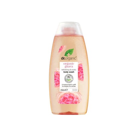 Dr. Organic Frissítő egzotikus tusfürdő bio guavával (250 ml)