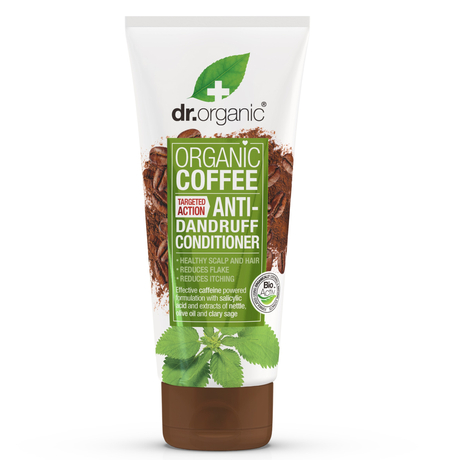 Dr. Organic Korpásodás elleni hajkondicionáló bio kávéval (200 ml)